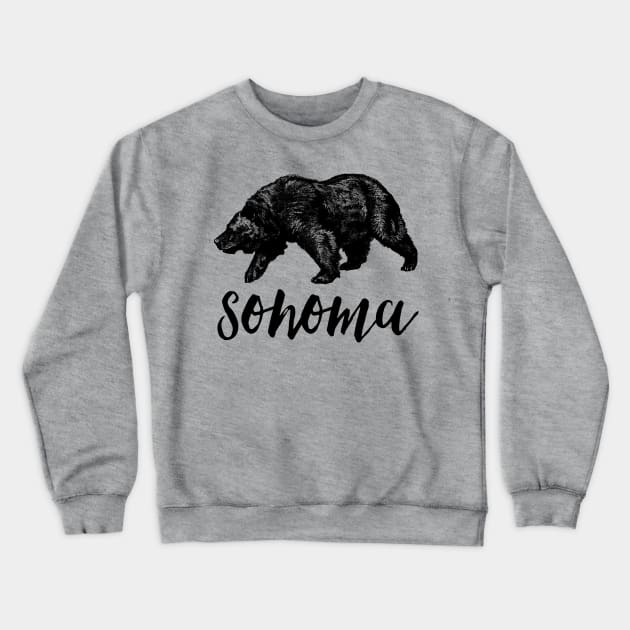 Sonoma California Bear Crewneck Sweatshirt by howdysparrow